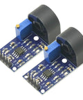 2Pcs Zmct103C AC Current Sensor Module With 5A Single Phase Active Output And Top Notch Op Amp Circuit For Dead Accurate Signal Sampling and Smooth DIY electronics builds, close-up view.
