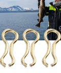 Carp Fishing Wire Eyes Sinker Set 300 Pieces Steel Alloy Screw Leads Loops Tackle Accessory for freshwater and saltwater fishing