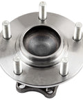 Front Wheel Hub And Bearing Assembly With ABS For Mitsubishi Lancer 2008 To 2015 5 Lug Replacement Top View