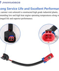 Detailed view of Vapor Canister Vent Valve Solenoid P0446 for 2007 to 2019 Chevy Silverado and GMC Sierra, connectors shown