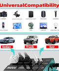 Image showing Top Shelf 500W Power Inverter Pushes 1000W Peak Surge While Converting 12V DC Into 110V AC For Your Rig with universal device compatibility.
