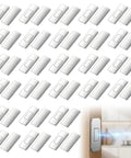 26 Pack No Drill Magnetic Cabinet Catches Ultra Thin Strong Magnetic Latch With Adhesive, stainless steel design