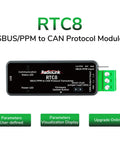 SBUS and PPM to CAN Protocol Encoder Module With Dual Signal Auto Detect Industrial Configuration Customizable Bit Rate