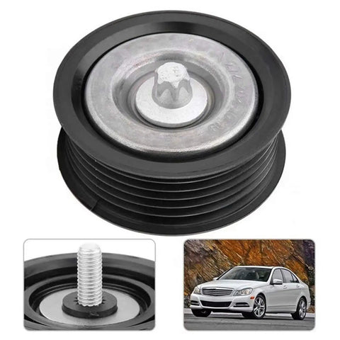 Premium Drive Belt Tensioner Pulley For Mercedes Benz C230 C320 E320 E500 With M272 M273 Engines durable metal build top view