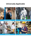 Protective Safety Goggles With 360 Degree Seal And Anti Fog Lens For Clear Vision At Work Lab Or Home in various settings