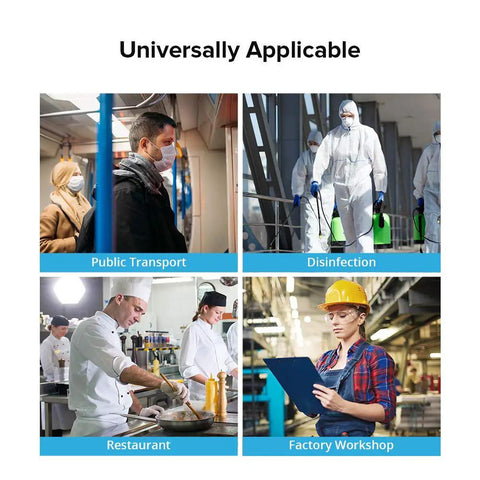 Protective Safety Goggles With 360 Degree Seal And Anti Fog Lens For Clear Vision At Work Lab Or Home in various settings