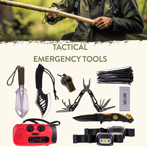 72 Hour Survival Kit For Two With 45L Bug Out Backpack Elite Outdoor Prepper Gear showcasing tactical emergency tools and essentials