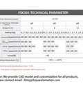 Technical parameters of Mini Linear Rail Guide System For DIY CNC Stage And Motorized Slide Table With Ladder Type Screw Actuator Nema 11 Stepper Motor 300mm Stroke Aluminum Alloy High Precision 0.02mm Smooth Motion