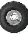 11x7.10-5 go kart wheel with knobby tire for 28 Inch Rear Axle Complete Kit With Foot Brake, 428 Chain Sprocket ATVs Go Karts