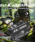 Beefy 34Kgcm High Torque RC Steering Servo Waterproof Low Profile For 1 To 10 Scale RC Cars with 16.8V power in forest setting