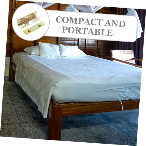 Upgrade Your Sleep Game With This Heavy Duty 16 Piece Bed Frame Hardware Kit Featuring Precision Bed Rail Brackets And Rustproof Headboard Mounts To Lock In A Rock Solid Setup And Banish Those Annoying Squeaks Forever