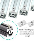 M5 Flat Sliding T Nuts 100 Pack For 2020 Series Aluminum Extrusion T Slot Profiles With 6mm Slot One Sixteenth Inch Thick Carbon Steel Build Heavy Duty Fastening Hardware For Quick Secure Adjustments, shown in 2020 aluminum extrusion slots