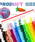 200 Piece Bulk Pipe Cleaners Craft Kit For Kids With Multicolor Chenille Stems 12 Inch Long 6mm Wide Ideal For Arts And Crafts Projects Diy Room Decor Christmas Decorations And Fidget Toy Gifts Ages 5 To 7, 6mm x 12in