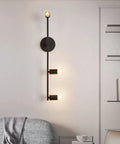 Dope Matte Black 3 Light Wall Sconce For Living Room Bedroom Hallway Porch Modern Vintage Farmhouse Style With E26 Base And Diffused Soft Glow