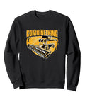 Funny Combine Harvester Operator Sweatshirt For Harvest Crew Farm Field Gear With Crops Harvesting Humor For The Pro On The Grains Perfect Gift