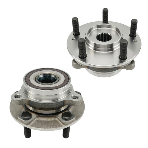 2 Pack Front Wheel Hub Bearing Assembly With ABS Compatible With 2017 2023 Elantra 2019 2022 Forte 2018 2023 Kona shown front view