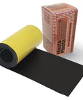 Leather Repair Patch Kit For Couches And Car Seats, Self Adhesive Upholstery Tape, Quick Fix Black 60 Inch By 4 Inch, product box