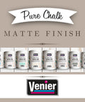 All In One Chalk Style Paint For Furniture Crafts And Home Decor DIY Eco Friendly Vintage White 33.81 Oz Primer Sealer