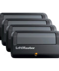 Pack of 4 Security Plus 2.0 1 Button Gate Opener Remote With Visor Clip Battery Included