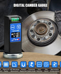 Shop Tested Digital Camber Gauge For Car Alignment Plus Suspension Tuning Arrives With Instant Angle Meter And Rock Solid Magnet Plus Snappy Bubble Readout So Your Wheels Track Flat Right Out The Gate Every Single Time on brake rotor.