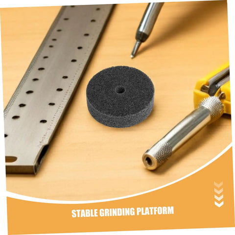 Get Heavy Duty Nylon Buffing Wheels For Metal That Shine Like New With 75mm Abrasive Discs And Easy 10mm Hole Fit For Quick Setup On Any Polisher Or Grinder Tool You Own Today on a stable grinding platform.