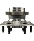 Front view of Beefed Up Front Wheel Bearing And Hub Assembly For Chevy Colorado 2009 2012 4WD And GMC Canyon 2009 2012 4WD 6 Lug Replacement Parts