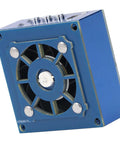 Cordless Solder Fume Extractor With Cooling Fan And Built-In Lamp, 10,000 RPM Welding Smoke Purifier showing front cooling fan view