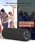 Wireless Portable Speaker With 25W Bangin Bass And Bassboom Technology IPX7 Waterproof Bluetooth Speaker TWS Pairing
