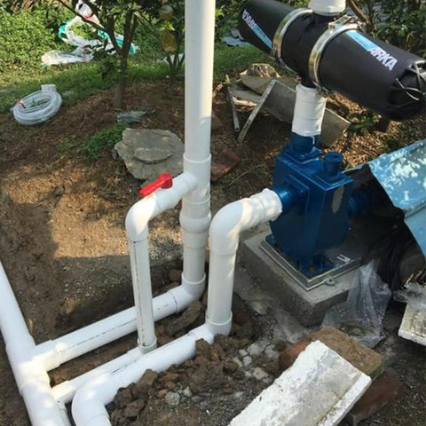 PVC male adapter pipe fittings in outdoor plumbing setup for garden irrigation using 2 Pack 3 Inch PVC Male Adapter Pipe Fittings 2 Way Hose Coupling With 3 Inch Male Hose Thread Schedule 40 White Durable PVC For Garden, Home Plumbing And DIY Water Lines