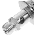 Close-up of High Pressure Grease Cup Needle Valve, Manual Grease Filling Tool for fittings and lathe machines, metal construction.