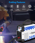 Upgraded 60Amp Plasma Cutter With Dual 120 And 240V Inverter IGBT High Frequency Non Touch Arc Start 2025 Model displayed