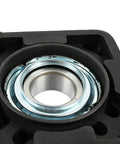 Close-up view of Heavy Duty Drive Shaft Center Support Bearing Carrier, high tensile steel with rubber housing.