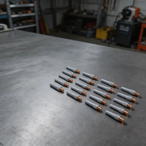 Nonstick Welding Tips For 15AK Torch Set Copper Nozzles To Slash Slag Buildup And Boost Weld Precision With 40 By 1 Millimeter