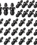 Drip Irrigation Plugs 1/4 Inch Tube Closure Goof Hole Plugs Irrigation Stopper For Garden And Lawn Black 150 Pieces