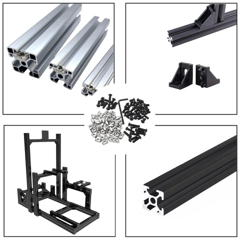 M6 T Nuts And Screws Assortment Kit For 3030 Aluminum Profile Extrusions Hammer Head T Slot Nuts Nickel Plated Carbon Steel