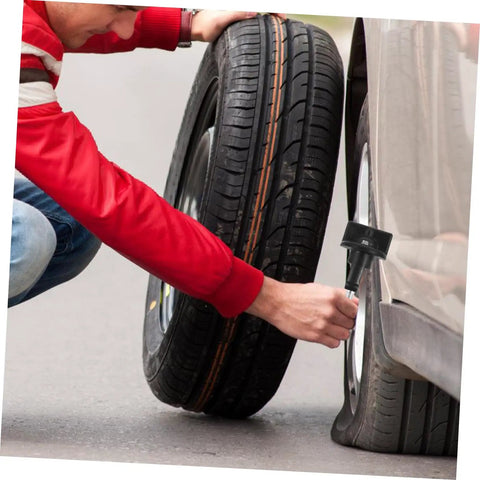 Spare Tire Hold Down Bolt Replacement Retainer Clamp For Easy Installation Quick No Fuss Spare Tire Securing For Most Cars SUVs And Trucks Secure Your Spare Tire Effortlessly being used on car.