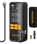 Cordless Tire Inflator Portable Air Compressor With Auto Shut Off And Gauge 160 PSI Fast Inflation For Cars Trucks Bikes And SUVs
