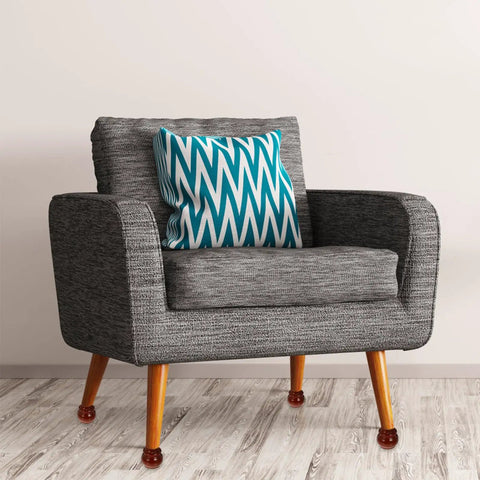 Gray fabric armchair with brown wooden bun style sofa legs replacement set of 4 dope sturdy furniture feet for sofas cabinets and tables
