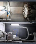 Heavy Duty LED Work Light For Shop And Garage, Explosionproof Tube Light illuminating CNC and lathe machines