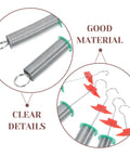 10 Pack Spiral Spring Kit for Physics Experiments Hooke's Law Teaching Tools Reliable Compression Springs close-up details