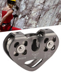 Double Pulley Zipline Kit For Backyard Adventure With Tandem Zipline Trolley Built Tough Heavy Duty Aluminum Pulley System
