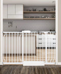 Extra Wide Baby Gate For Doorways And Stairs 48 To 53 Inches Wide, Walk Through Pressure Mounted Gate, 30 Inch Tall, kitchen doorway