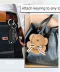 12 Pack 1 Inch Spring O Ring Clip Keychain Carabiner Set for key attachment on belt and purse with teddy charm
