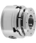 Silver metal face plate ring for NCK series woodturning lathe chuck, compatible with Super NOVA2, G3 Nova, Robert Sorby Patriot