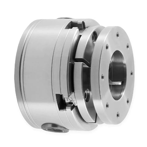 Silver metal face plate ring for NCK series woodturning lathe chuck, compatible with Super NOVA2, G3 Nova, Robert Sorby Patriot