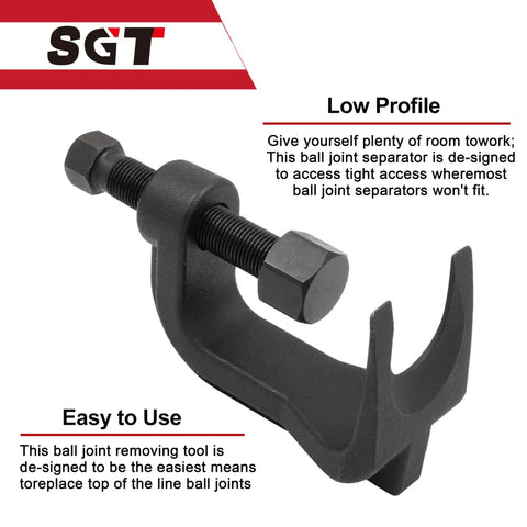 Universal Ball Joint Separator And Puller Tool For Cars, Trucks, And SUVs Two And Three Eighths Inch Ball Joint Removal Tool