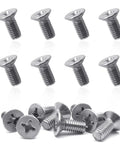 8 Piece Stainless Steel Brake Disc Rotor Retaining Screws Kit For Front And Rear Bolt On, No Rust, Long Lasting Strength, 93600-06014-0H