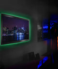 Smart Multicolor LED Light Strip 6.5 Feet With App Control And Dimmable Color Changing Lighting For Home Ambience on TV