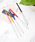 5 Pack Needle Threaders For Hand Sewing And Machine Threading Plastic Threader Tools For Embroidery Crafting Quilting Knitting