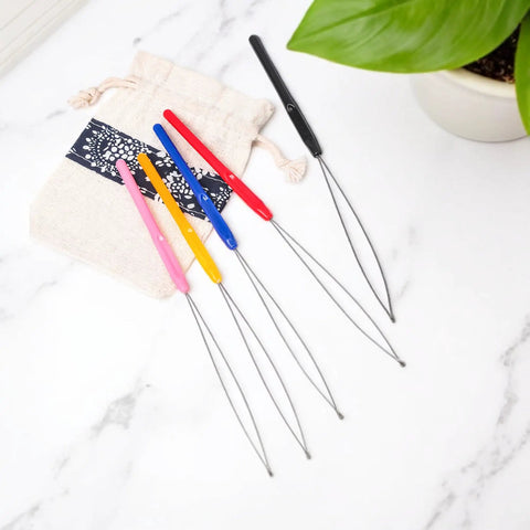 5 Pack Needle Threaders For Hand Sewing And Machine Threading Plastic Threader Tools For Embroidery Crafting Quilting Knitting